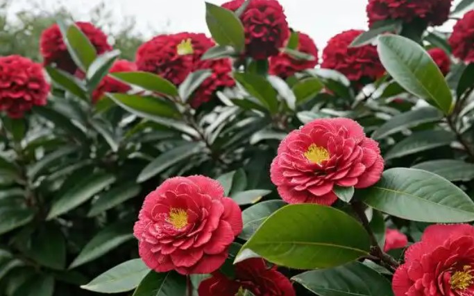 夢見山茶花的 9 個夢境解釋：夢見採摘山茶花、夢見種山茶花樹